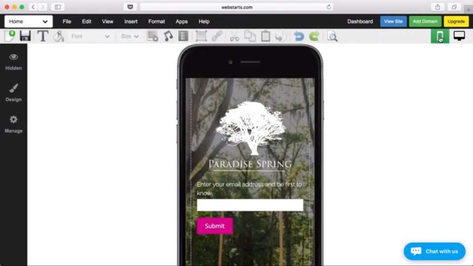 WebStarts Screenshot 1