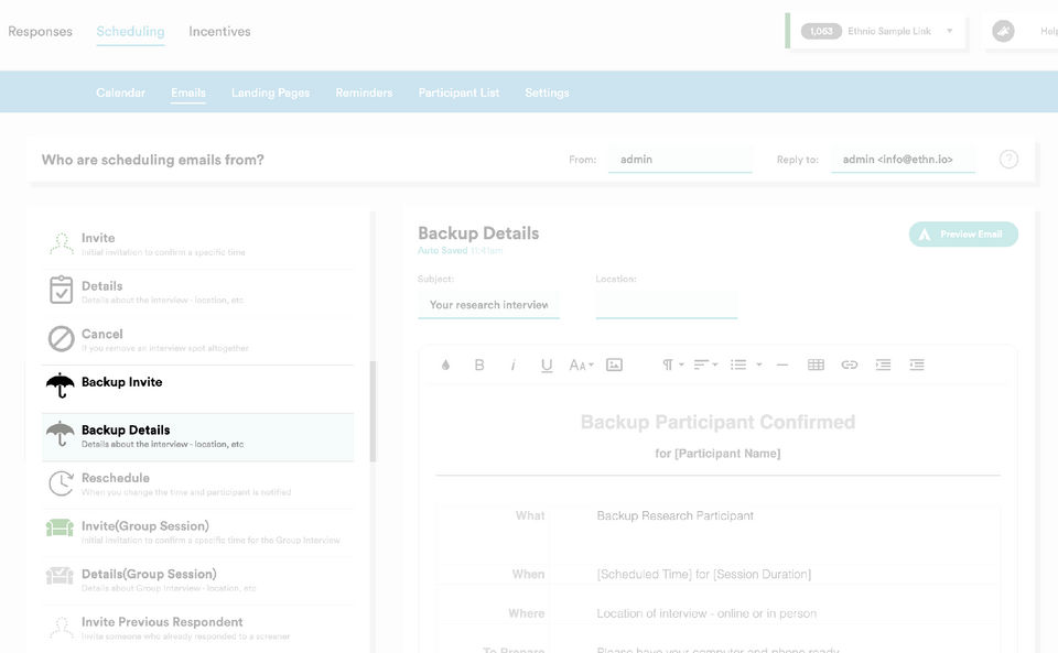 Ethnio Screenshot 5