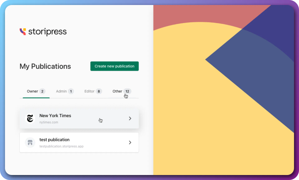 Storipress Screenshot 4