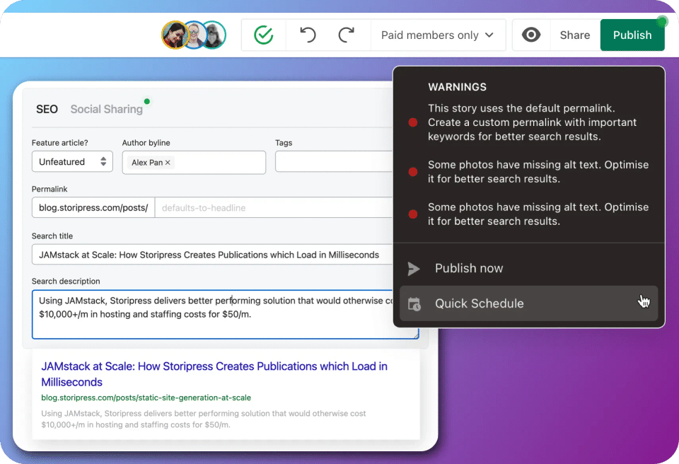 Storipress Screenshot 6