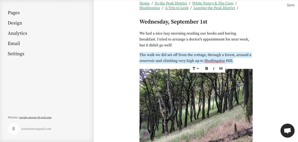 Paper Website Screenshot 1