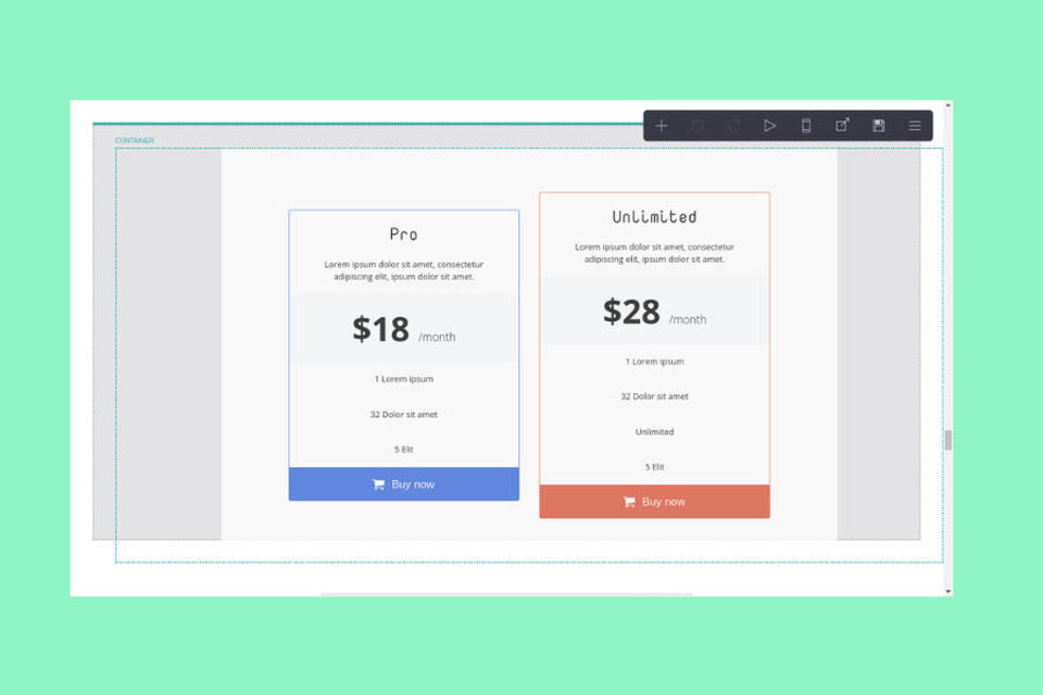 UI Components for Carrd Screenshot 3
