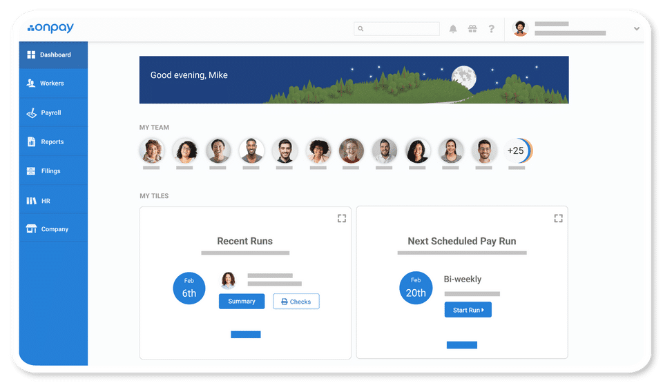 OnPay Screenshot 1