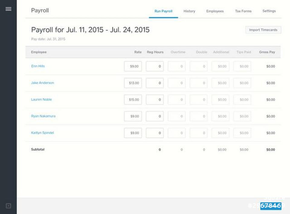 Square Payroll Screenshot 3